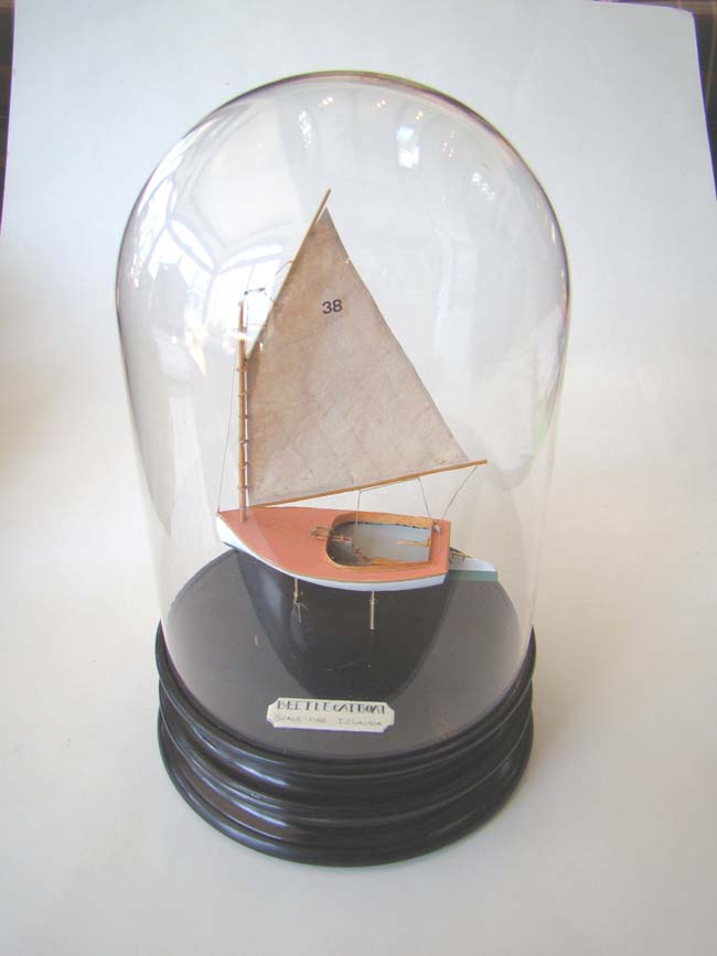 A Scratch Built Miniature BEETLE CATBOAT circa 1921 in 1:48 scale — image 3